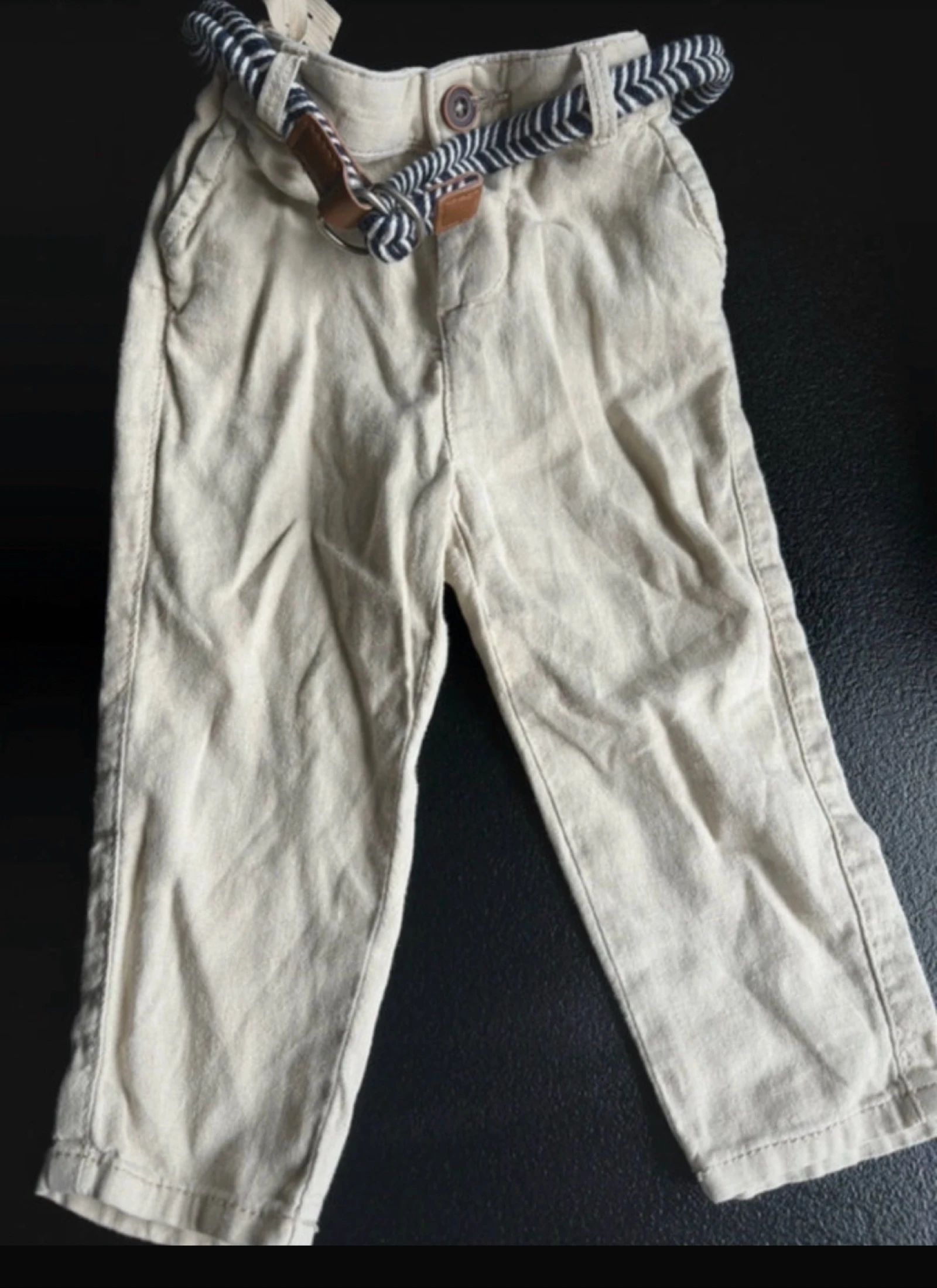 Pantalon tape à l’œil léger bébé garçon 
